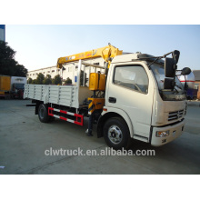 Dongfeng Mini truck mounted crane for sale,5 tons truck crane